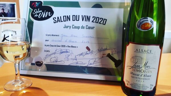 Coup de c&oelig;ur au salon d’Eupen pour notre muscat quintessence 2017! Saint-Di&eacute;-des-Vosges 0
