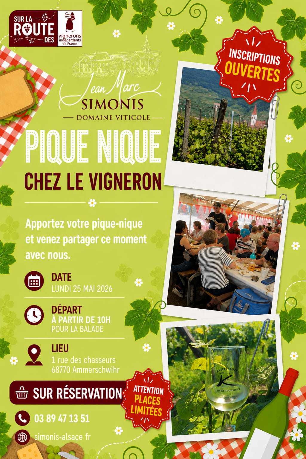 Pique nique chez le vigneron 2026 Cernay 13